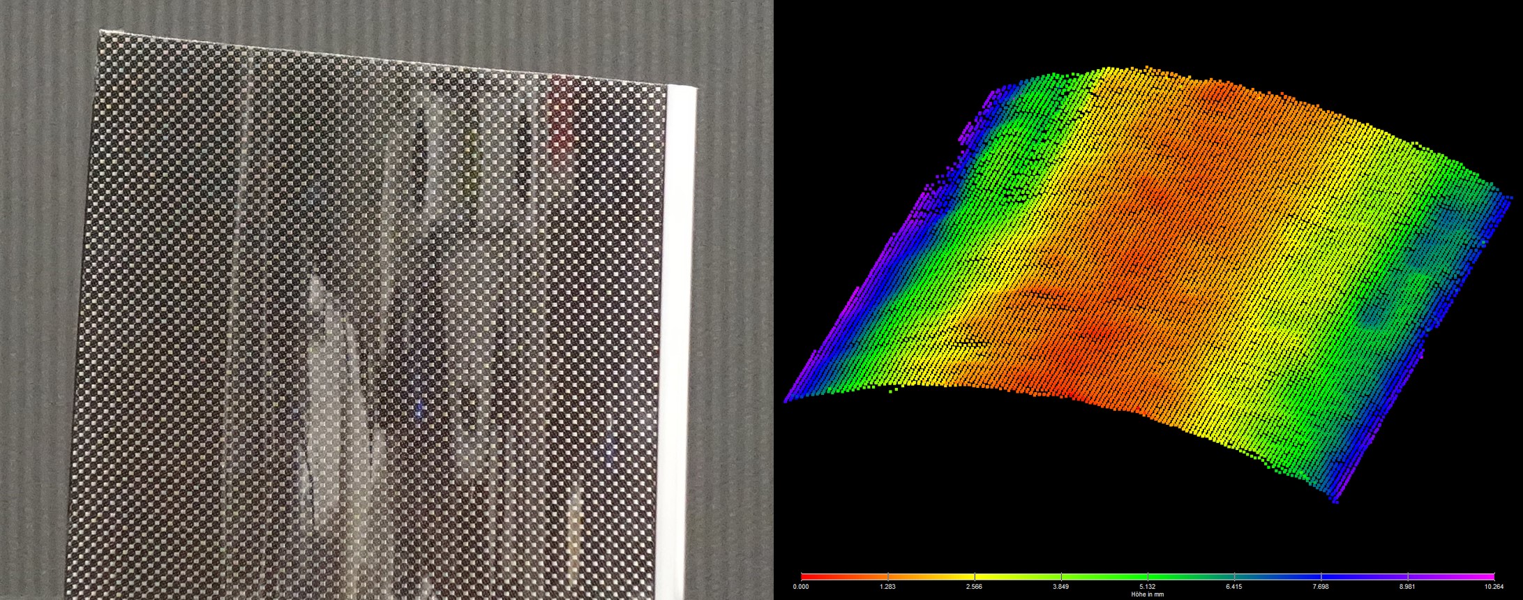 3D-Messergebnis im SWIR Spektralbereich